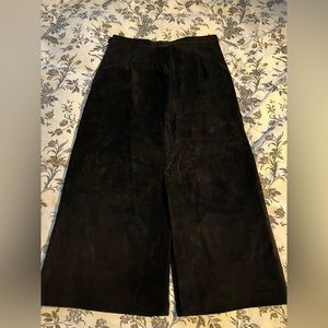 Danier Genuine Suede Midi Skirt